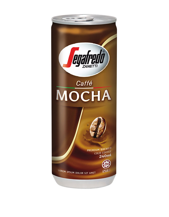 SEGAFREDO ZANETTI - MOCHA CANNED COFFEE