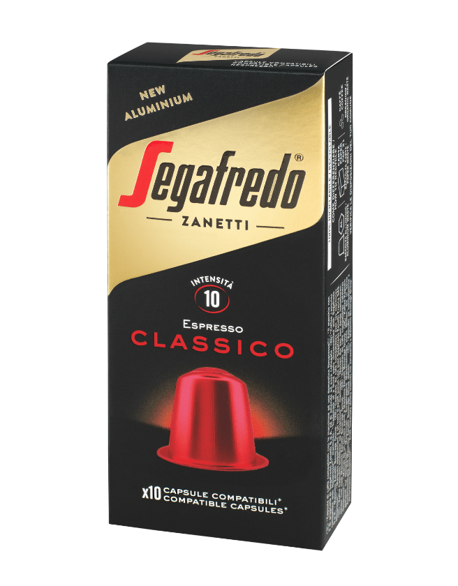 SEGAFREDO ZANETTI - 经典特浓咖啡铝胶囊 (兼容Nespresso®咖啡机)