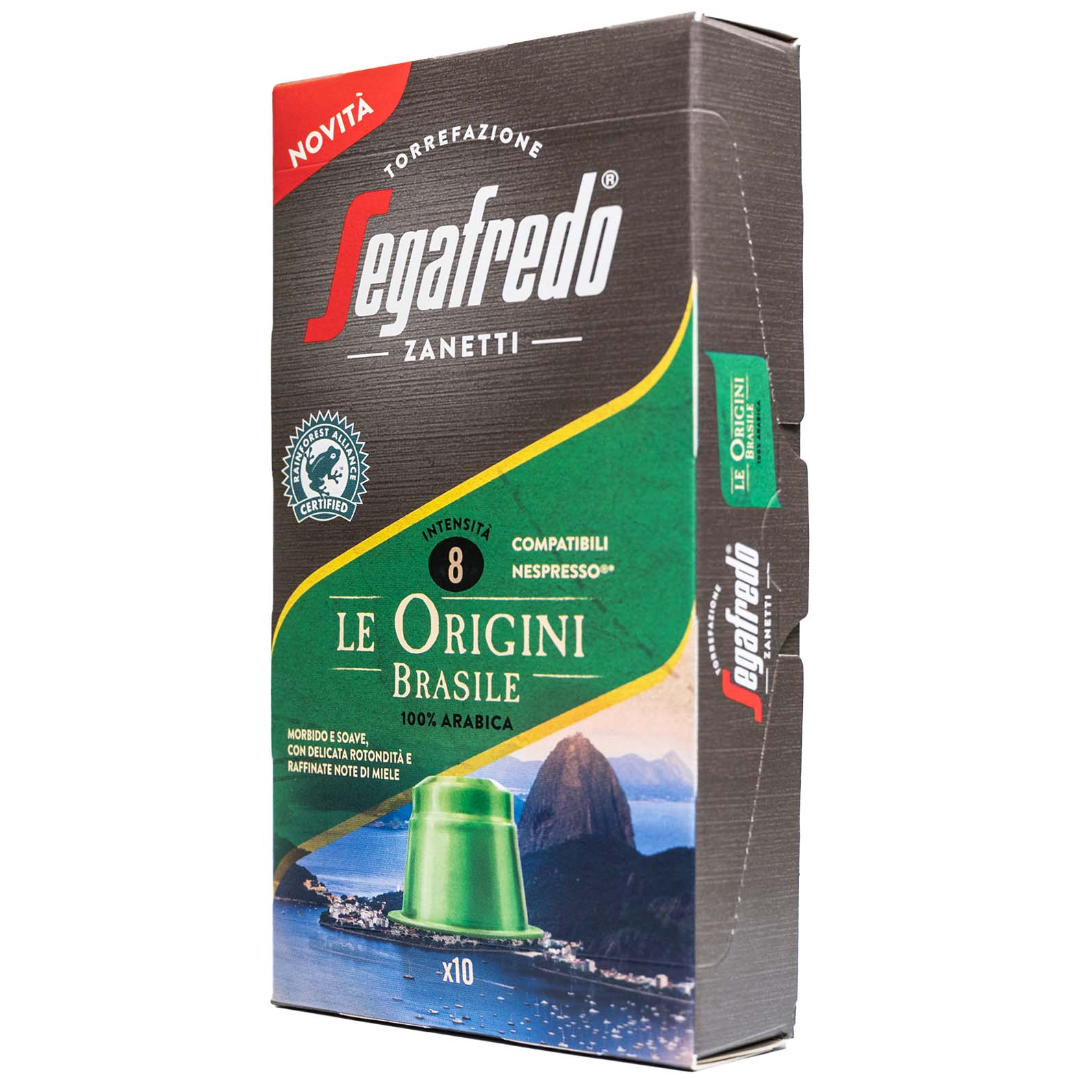 SEGAFREDO ZANETTI - [100% ARABICA (SINGLE ORIGIN)] BRASILE COFFEE CAPSULE