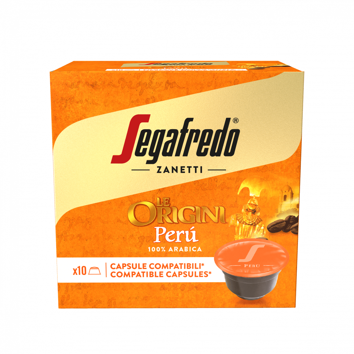 SEGAFREDO ZANETTI - [100% ARABICA (SINGLE ORIGIN)] PERU COFFEE CAPSULE