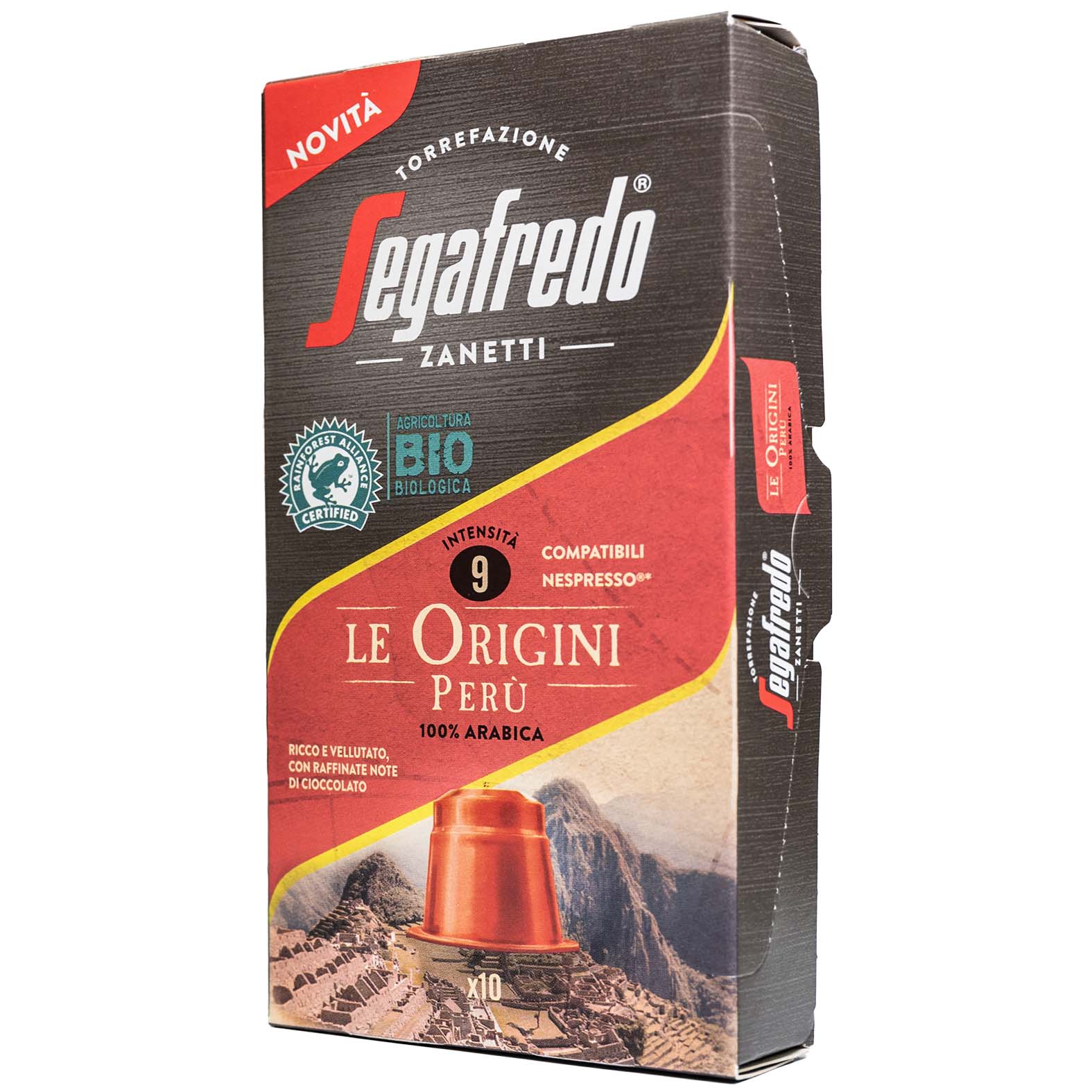 SEGAFREDO ZANETTI - [100% ARABICA (SINGLE ORIGIN)] PERU COFFEE CAPSULE