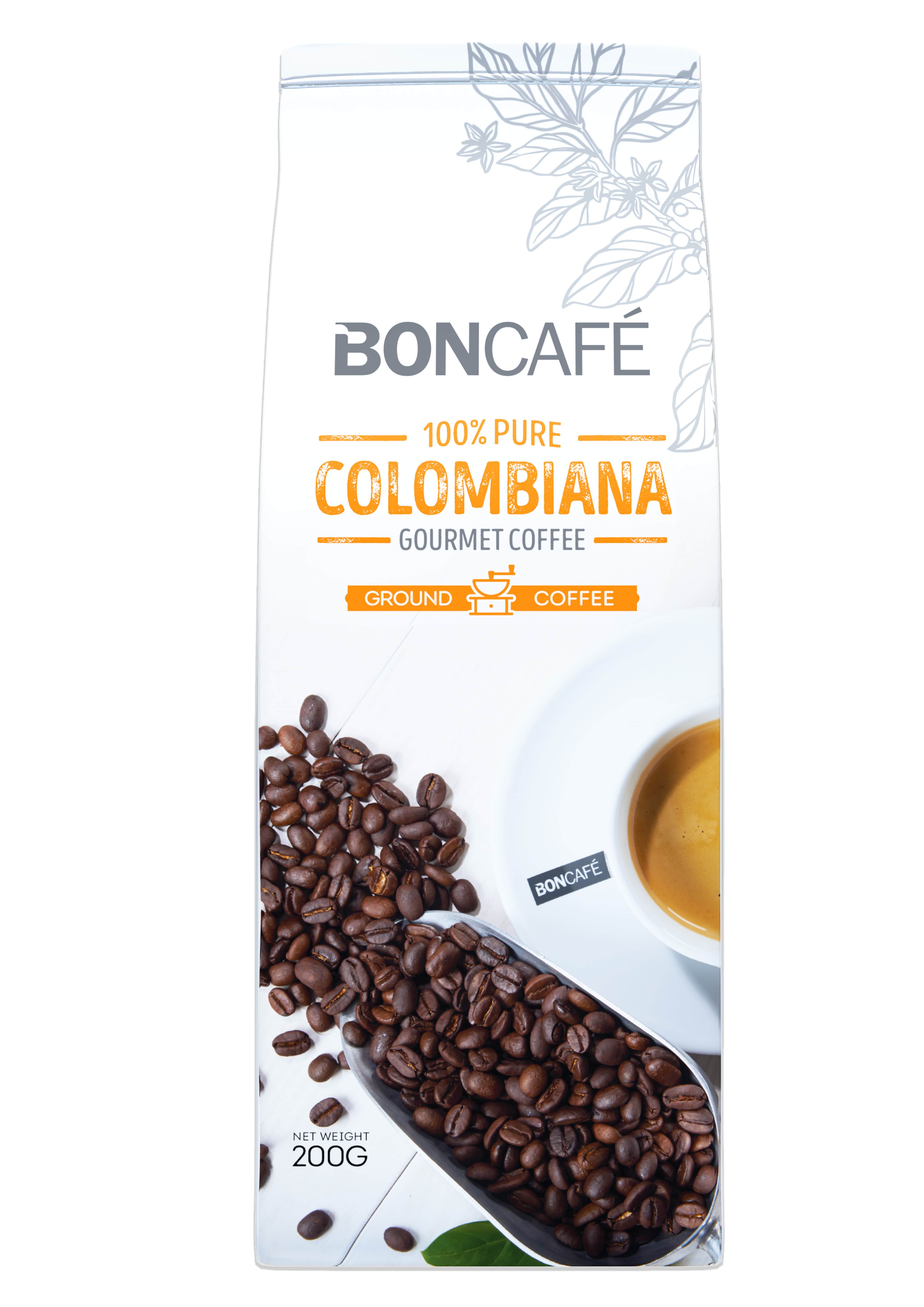 BONCAFÉ - GOURMET COLLECTION COFFEE BEAN: COLOMBIANA BLEND