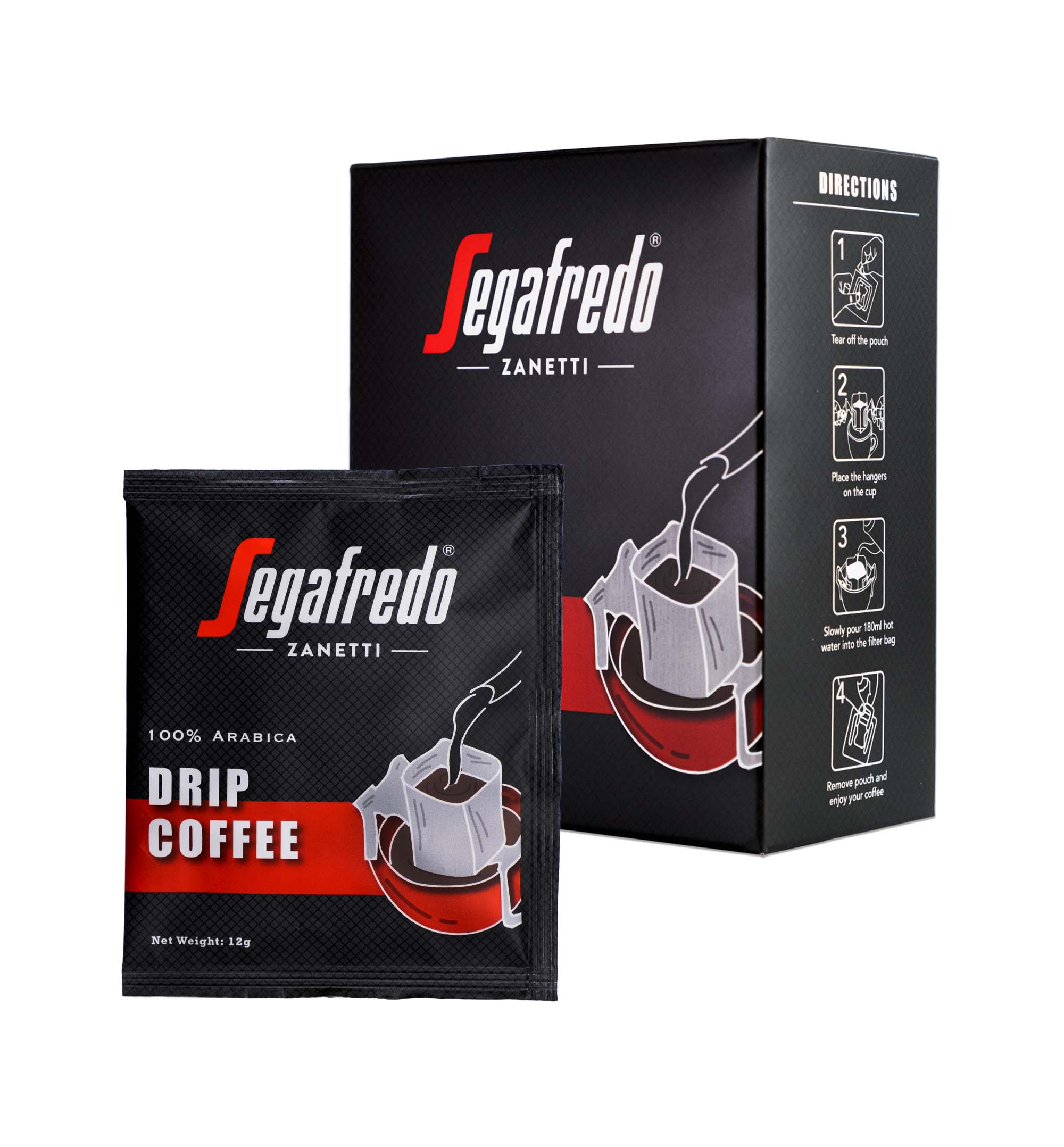 Segafredo Italian Drip Coffee Bag (100% Arabica)