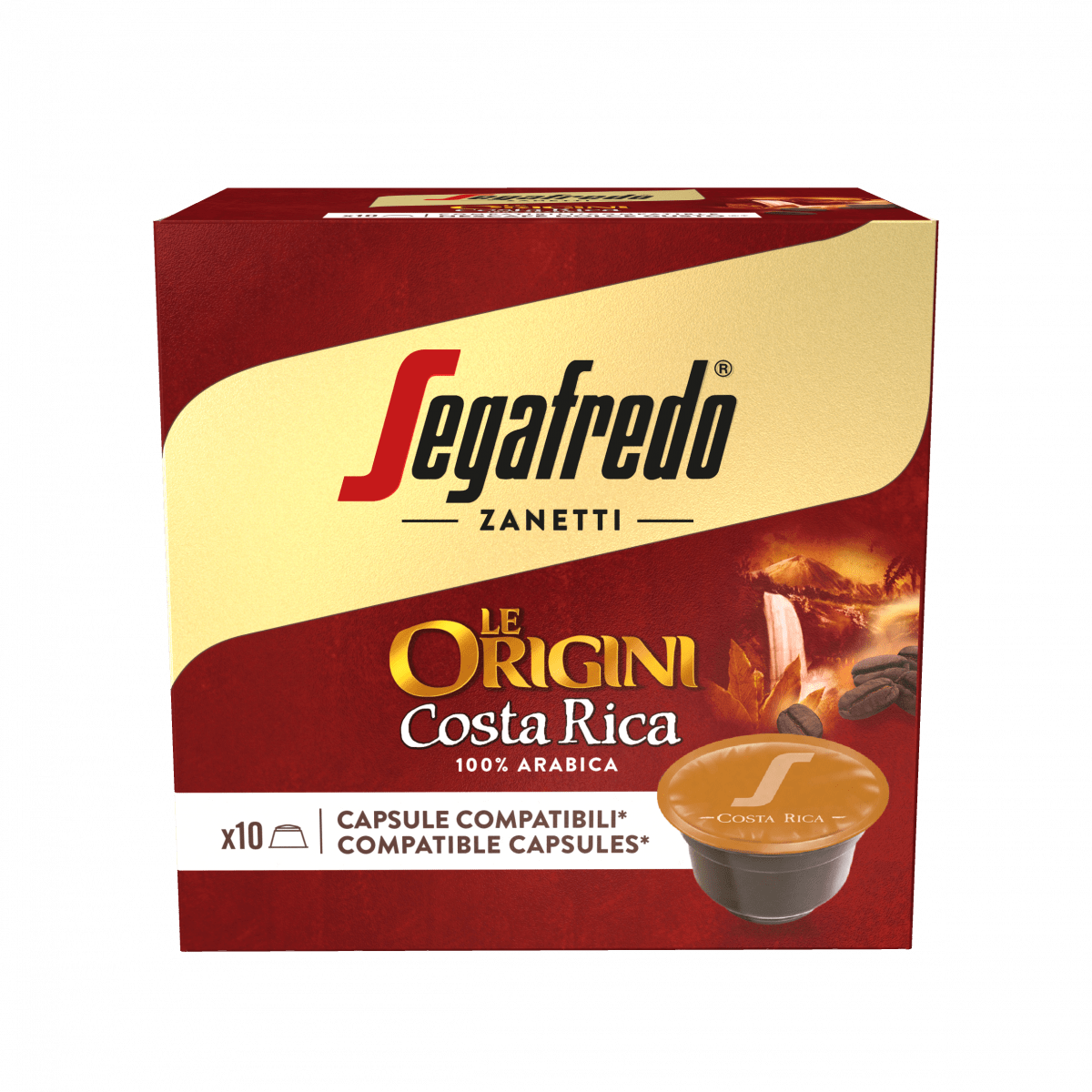 SEGAFREDO ZANETTI - [100% ARABICA] COSTA RICA COFFEE CAPSULE