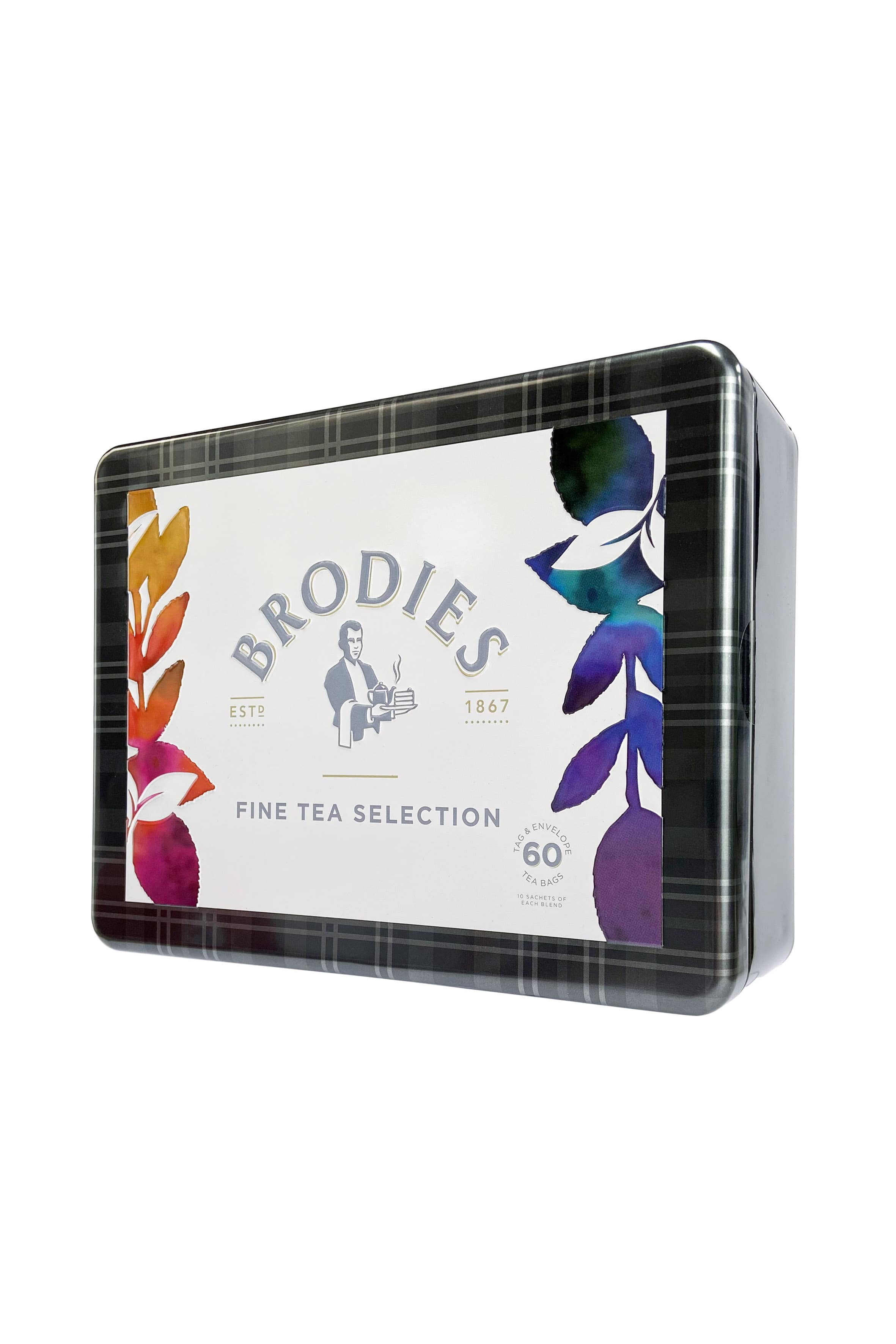 BRODIES - FINE TEA SELECTION TIN