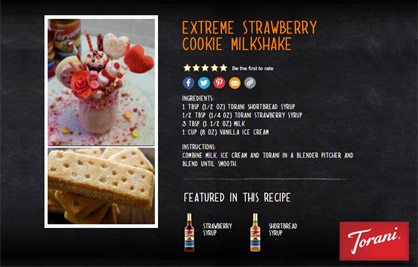 Extreme Strawberry Cookie Milkshake