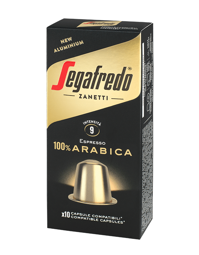 Segafredo Zanetti - 100%阿拉比卡(单品)铝胶囊咖啡(兼容Nespresso®咖啡机)