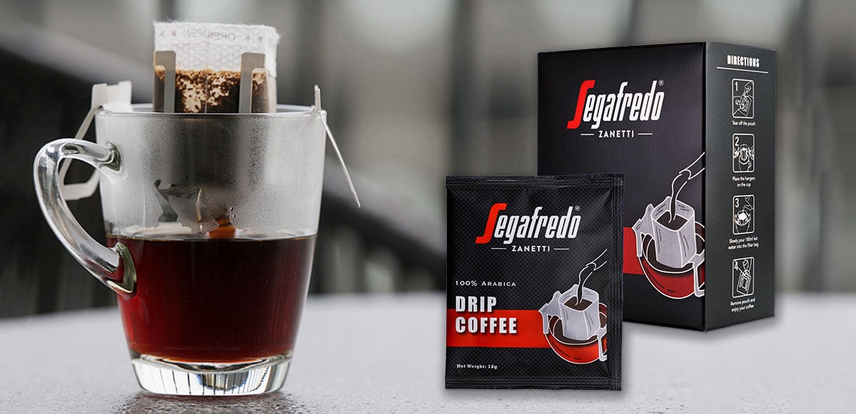 [Newsletter] Segafredo Zanetti Coffee Drip Bag | Drink Anywhere!