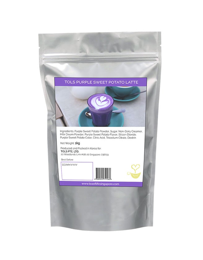 KOREAN PURPLE SWEET POTATO LATTE POWDER MIX