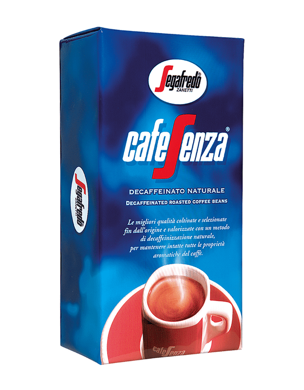 SEGAFREDO ZANETTI - CAFESENZA DECAFFEINATED COFFEE BEANS