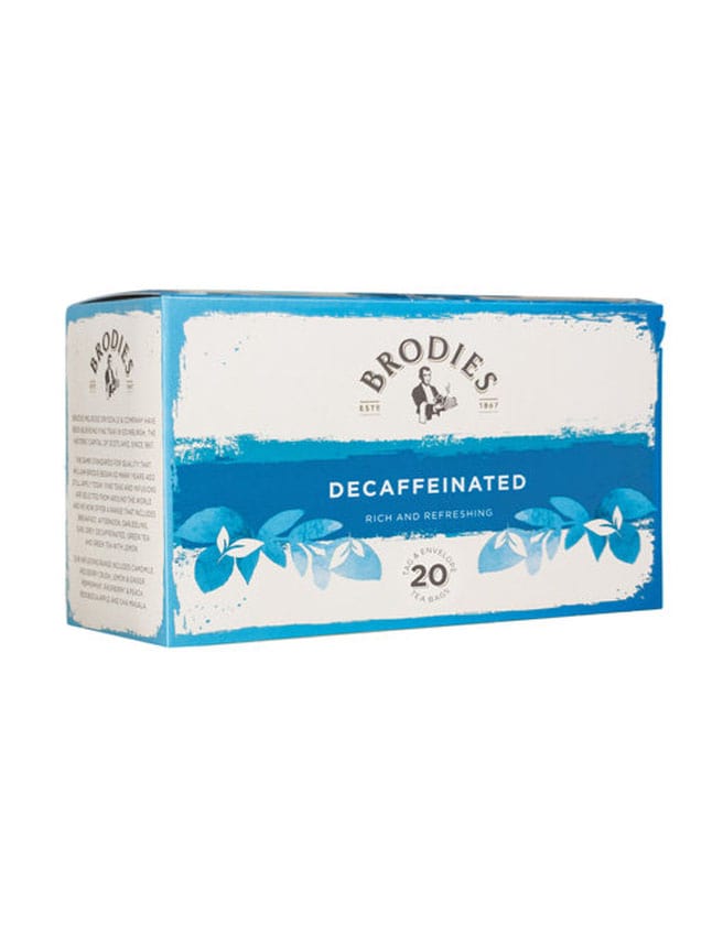 BRODIES - DECAFFEINATED TEA