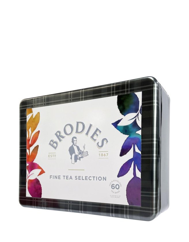 BRODIES - FINE TEA SELECTION TIN