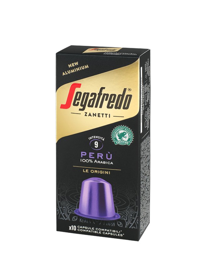 Segafredo Zanetti - [100% Arabica] Peru Coffee Aluminum Capsule (Nespresso® Compatible)
