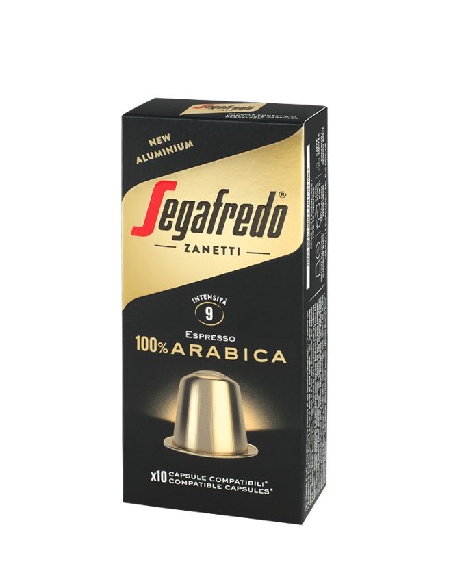 Segafredo Zanetti - 100% Arabica Coffee (Single Origin) Aluminum Capsule (Nespresso® Compatible)