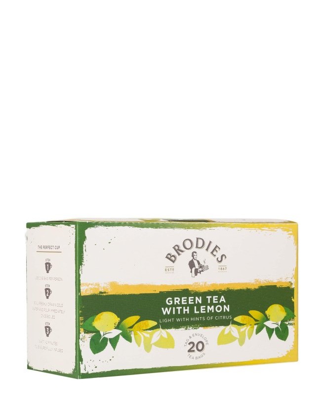 BRODIES - GREEN TEA WITH LEMON TEA