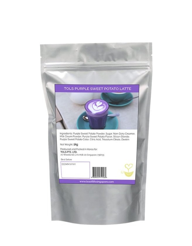 KOREAN PURPLE SWEET POTATO LATTE POWDER MIX